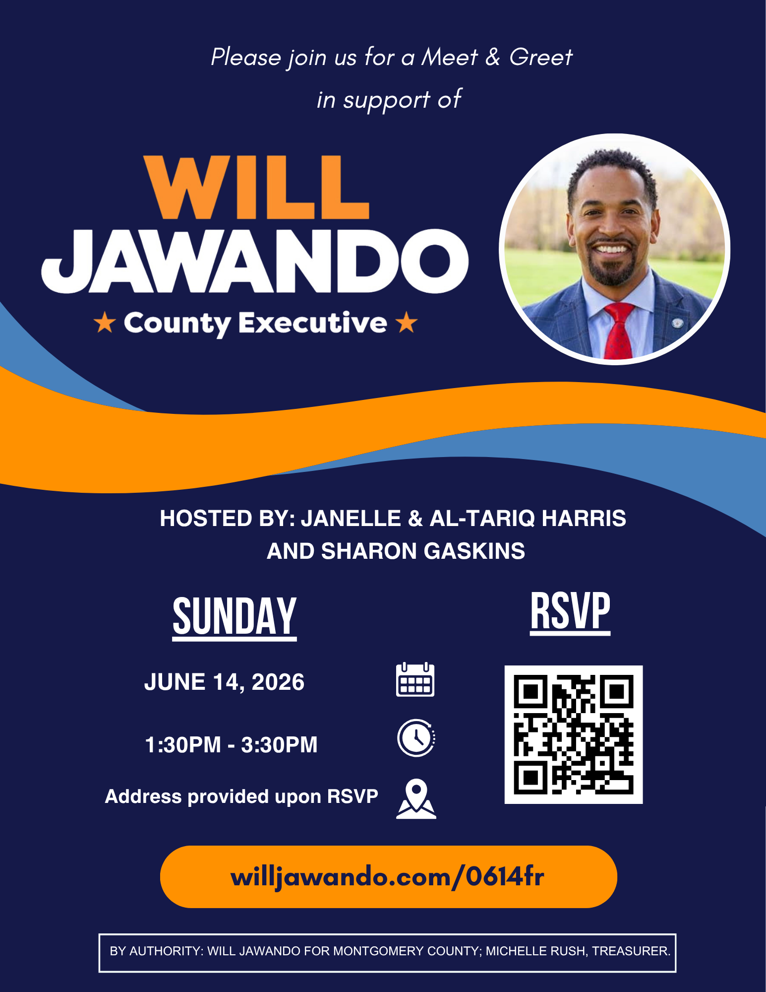 Meet & Greet Hosted by Janelle & Al-Tariq Harris and Sharon Gaskins flyer