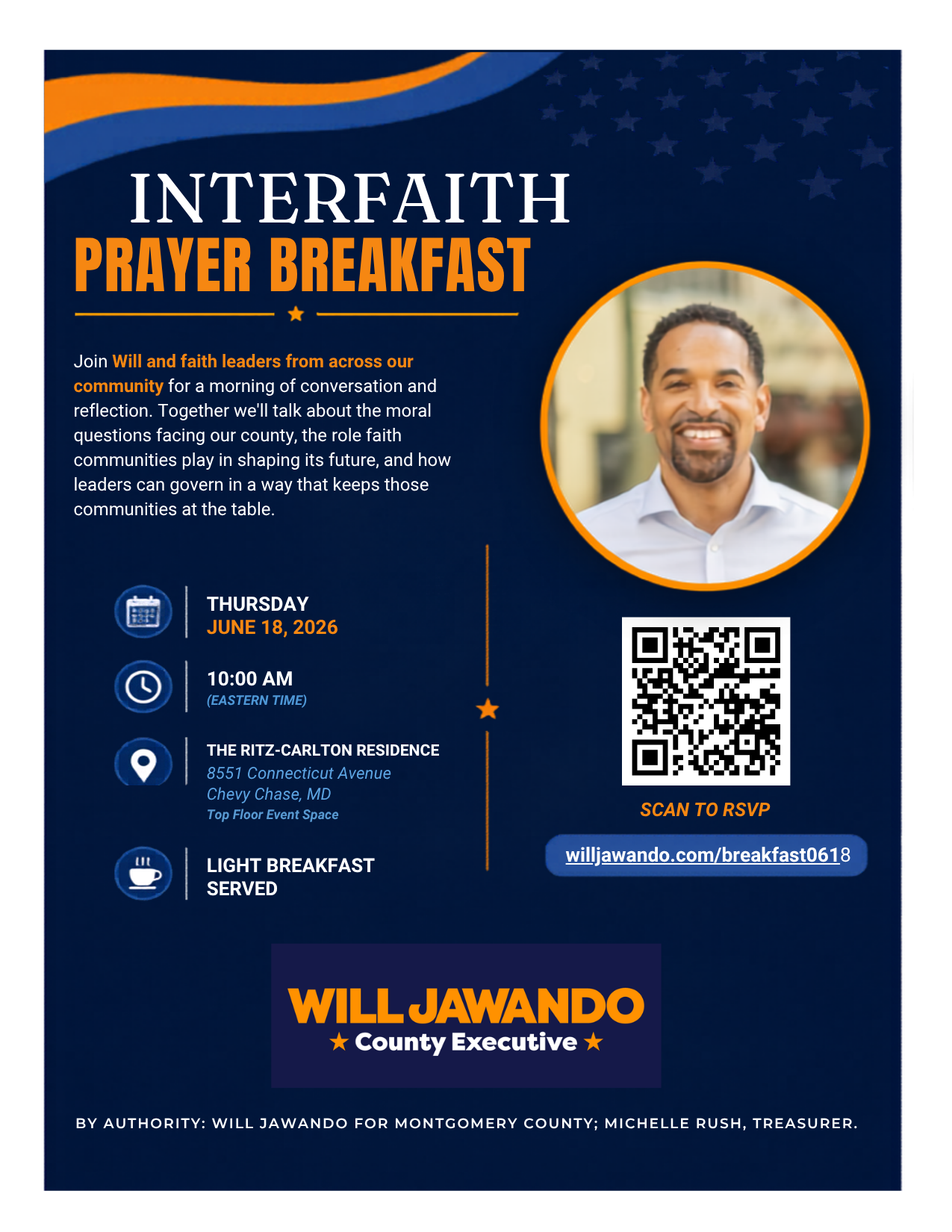 Interfaith Prayer Breakfast flyer