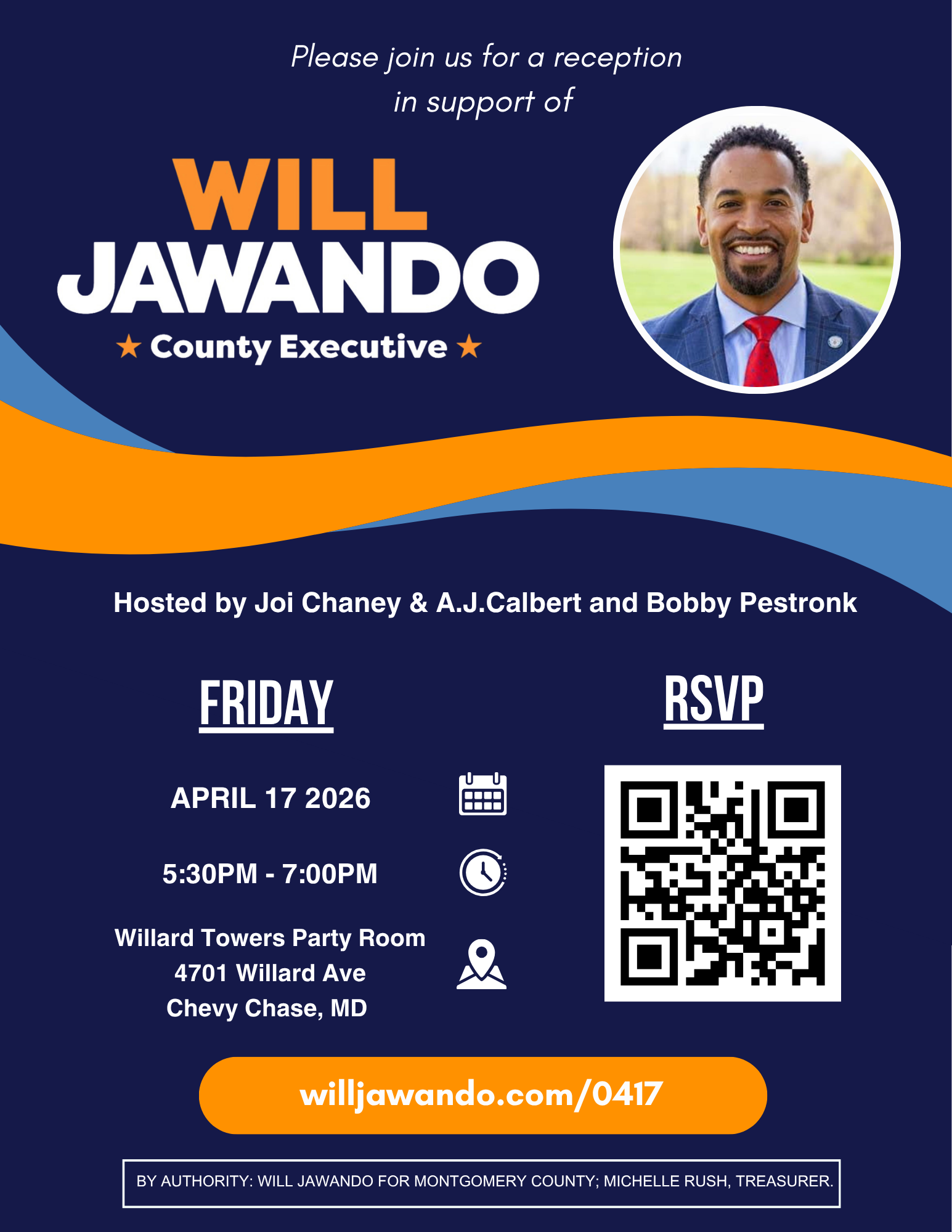 Meet & Greet hosted by Joi Chaney, A.J. Calbert & Bobby Pestronk flyer