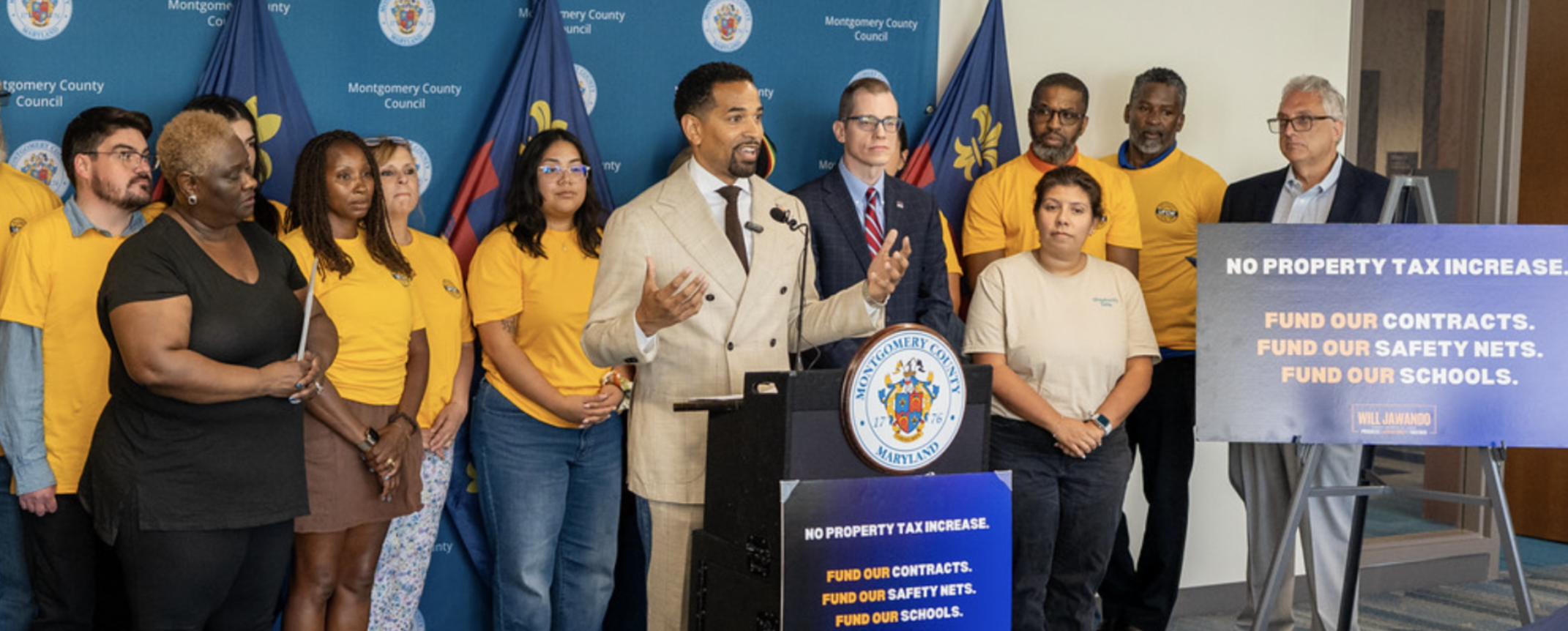 Councilmember Will Jawando Opposes Property Tax Increase, Announces Four-Point FY27 Budget Framework